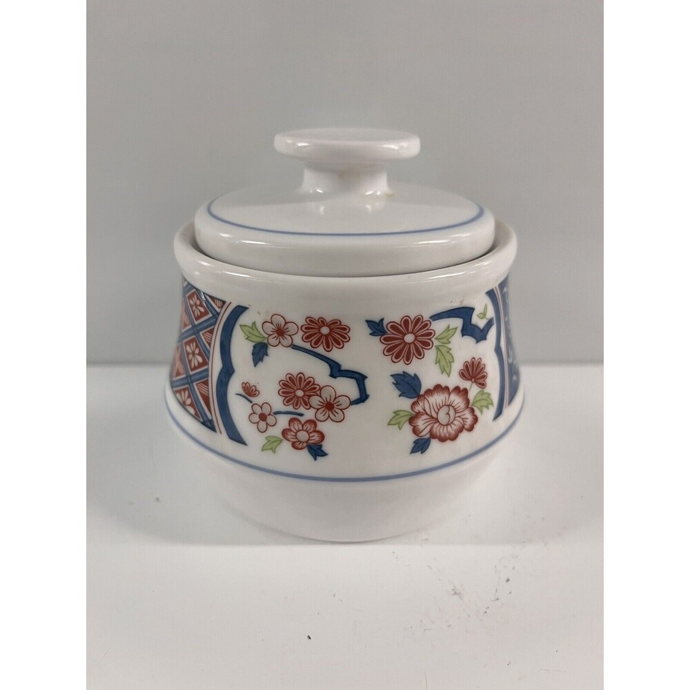 Noritake Japan Progression Ming Garden Sugar w/ Lid